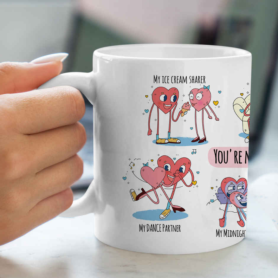 Happy Mail Adorable Tea And Coffee Mug