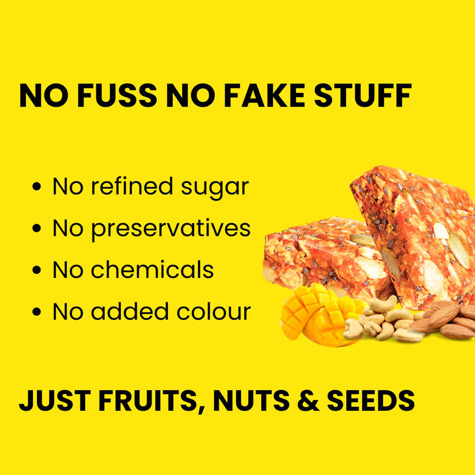 Eatopia Fruit Minis Mango Bites Energy Bars (No Refined Sugar & Preservatives)