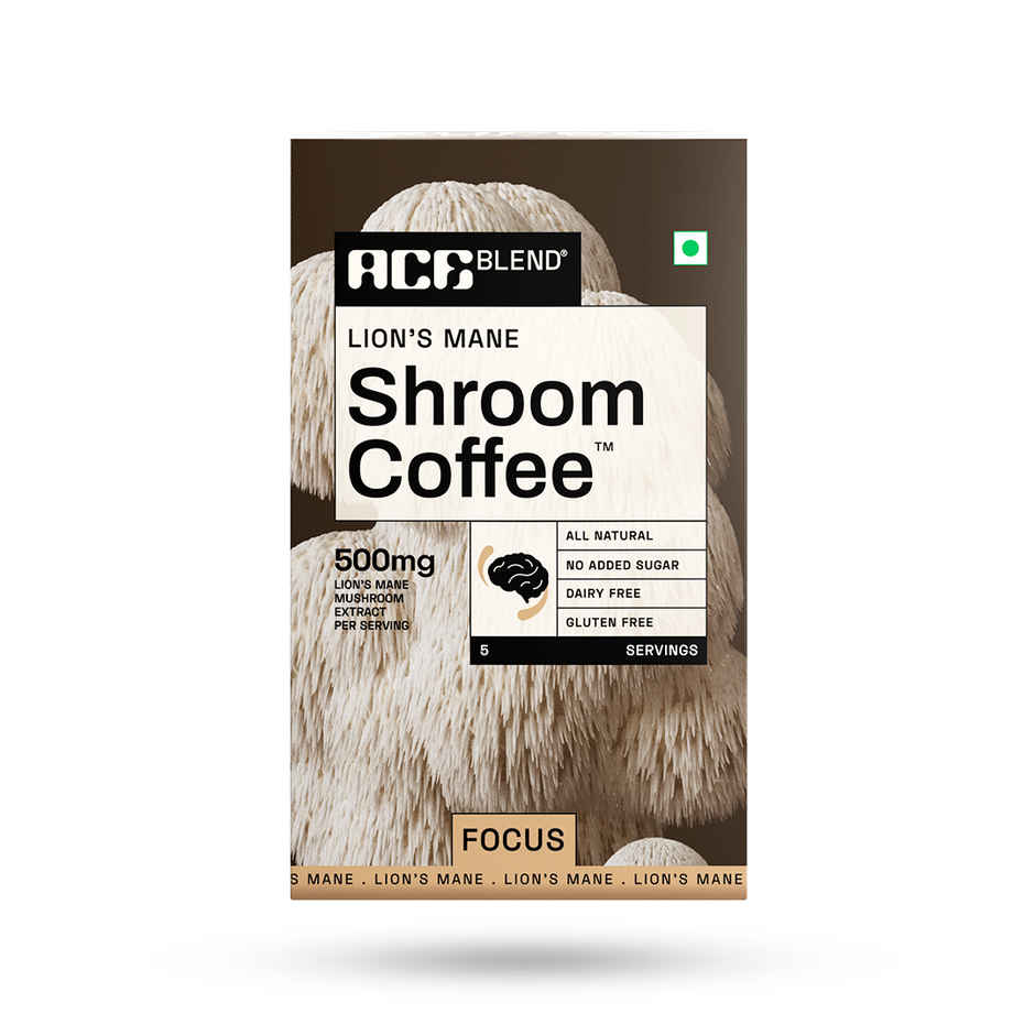Ace Blend Lion's Mane Shroom Light Organic Coffee Premix