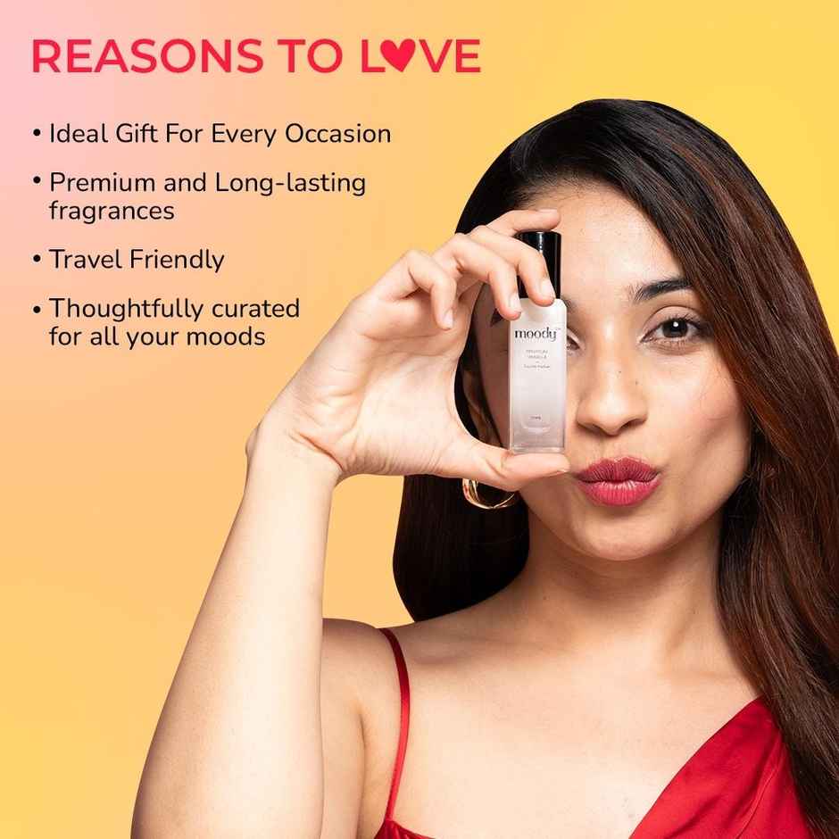 Moody Perfume Giftset of 4 for Women | Perfume for Her | Rakhi Giftset