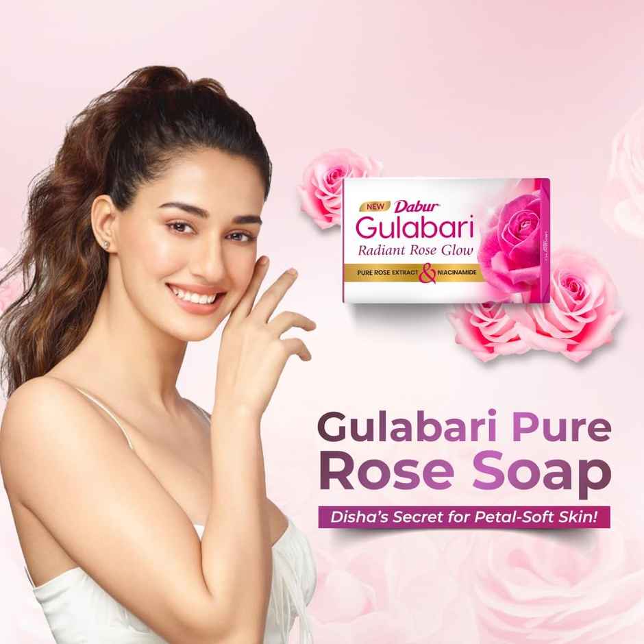 Dabur Gulabari Pure Rose Soap