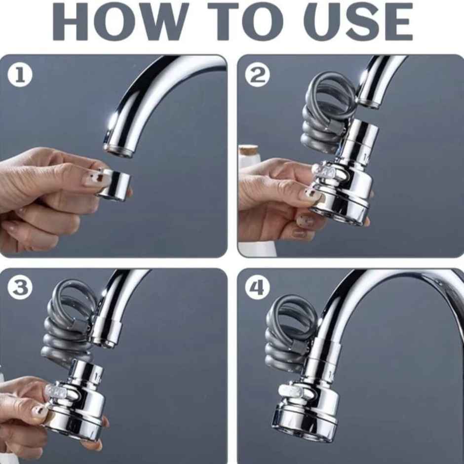 Clayplus 360 Degree Rotatable Swivel Faucet Filter