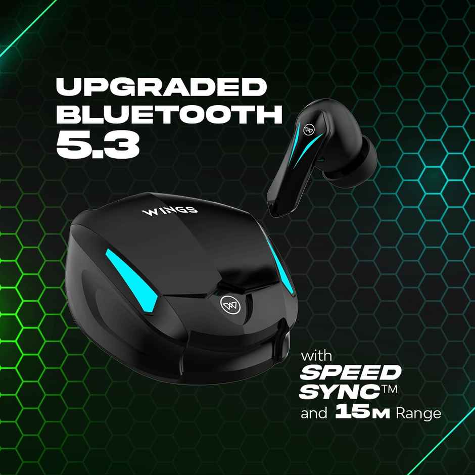 Wings Phantom 550 Earbuds - Black