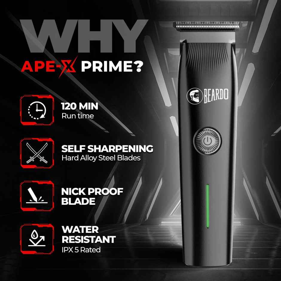 Beardo Ape-X Prime 3-In-1 Trimmer For Men