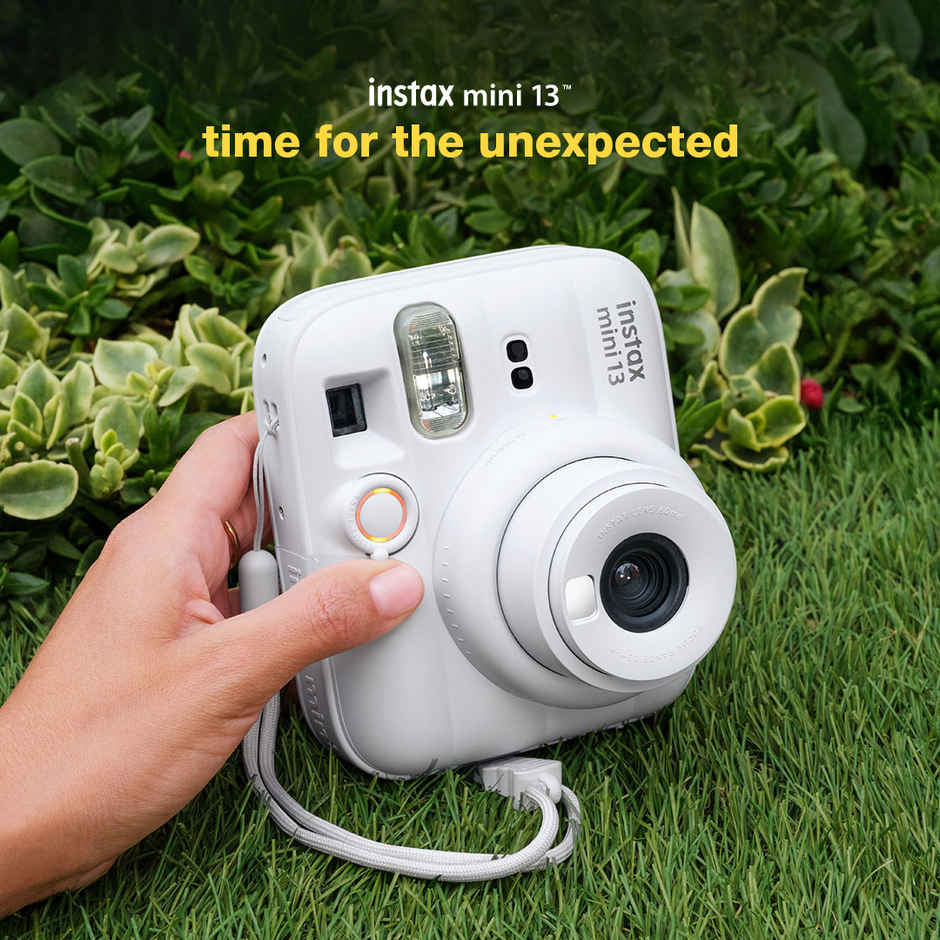 Fujifilm Instax Mini 13 Instant Camera | Clay White