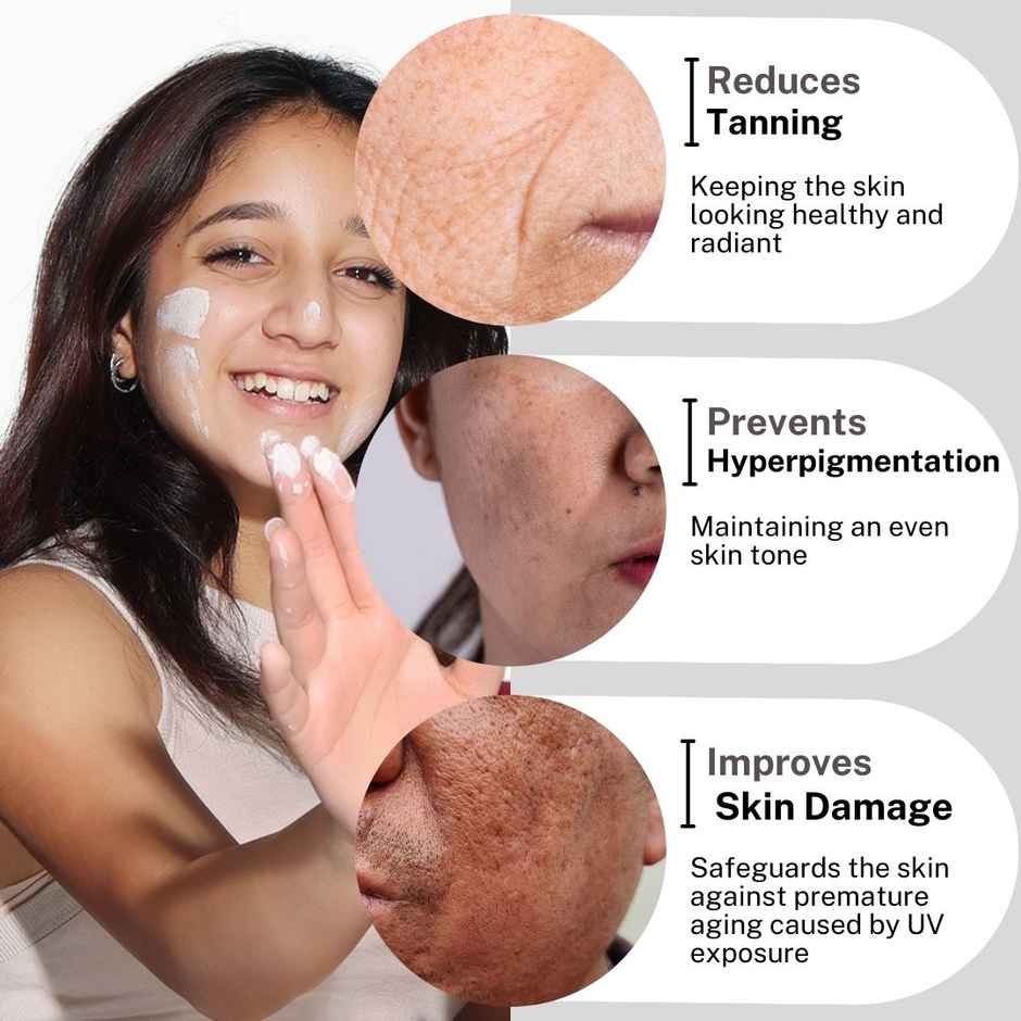 House Of Beauty Mineral Sunscreen For Kids & Adults W/T Spf25 & Blue Light Protection