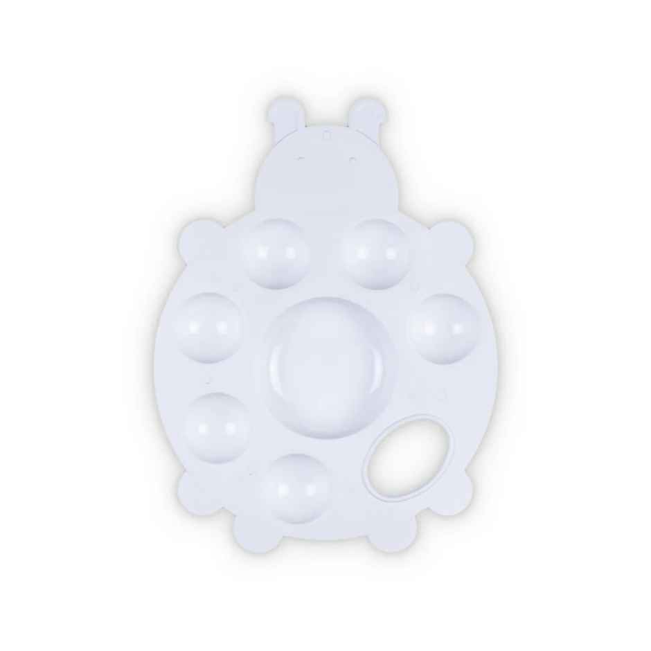 Itsy Bitsy Artist Colour Mixing Palette Ladybug 7 Wells Approx 8.38 x 6.29in Pbhc Lb