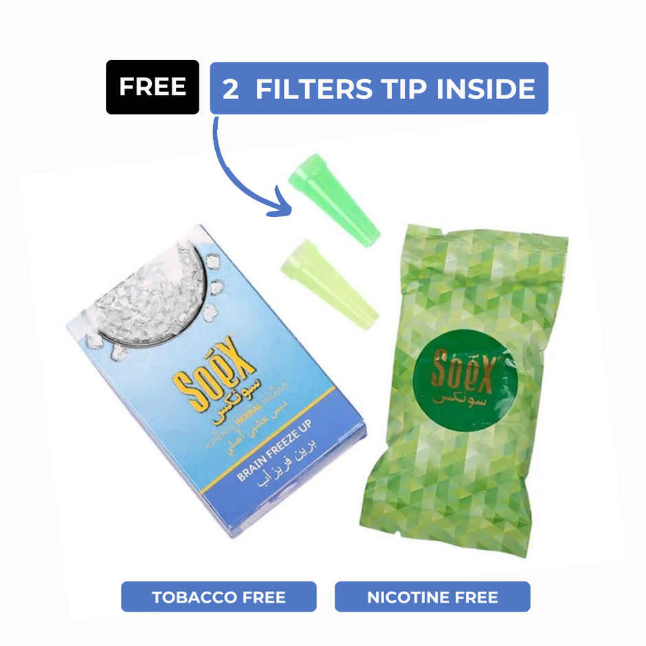 Soex Brain Freeze Up Herbal Molasses (Tobacco Free) by Soex