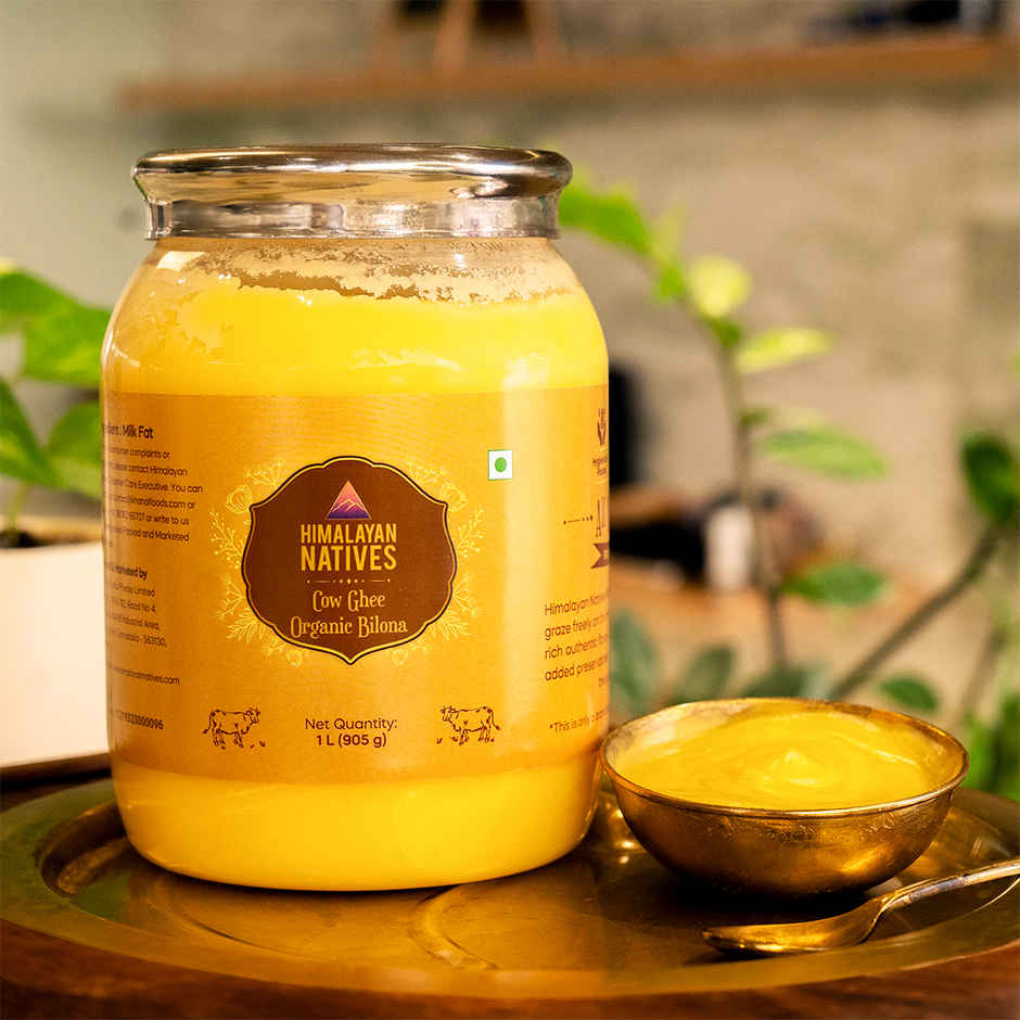 Himalayan Natives Organic Bilona Cow Ghee