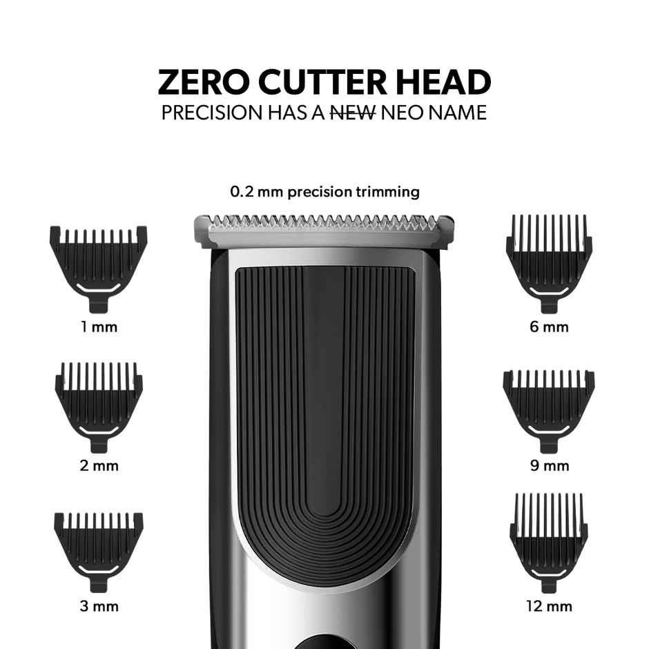 Zlade Ballistic Neo 10-In-1 Multi-Groomer For Men | Beard, Body & Balls