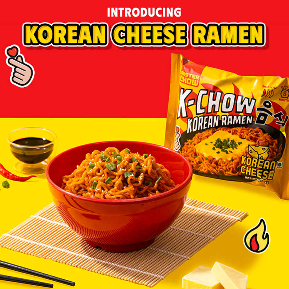 MasterChow K-chow Korean cheese Instant Noodles