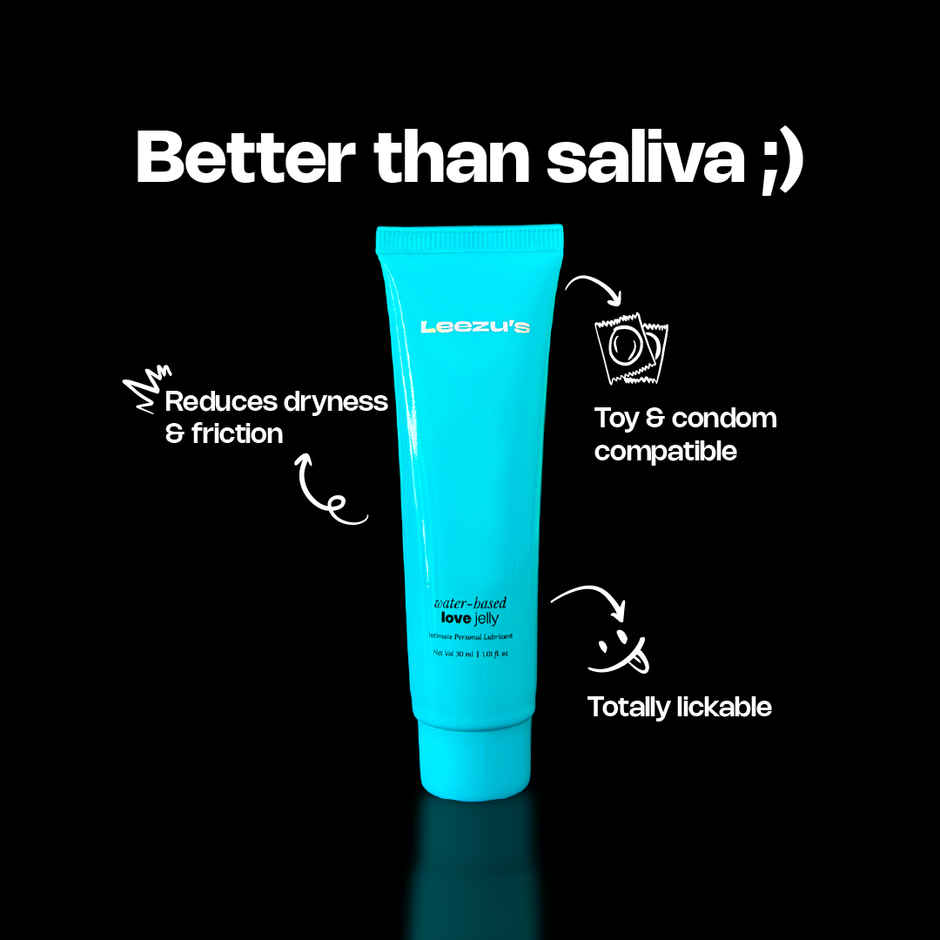 Leezu's Water-Based Love Jelly Lubricant (Unflavoured)