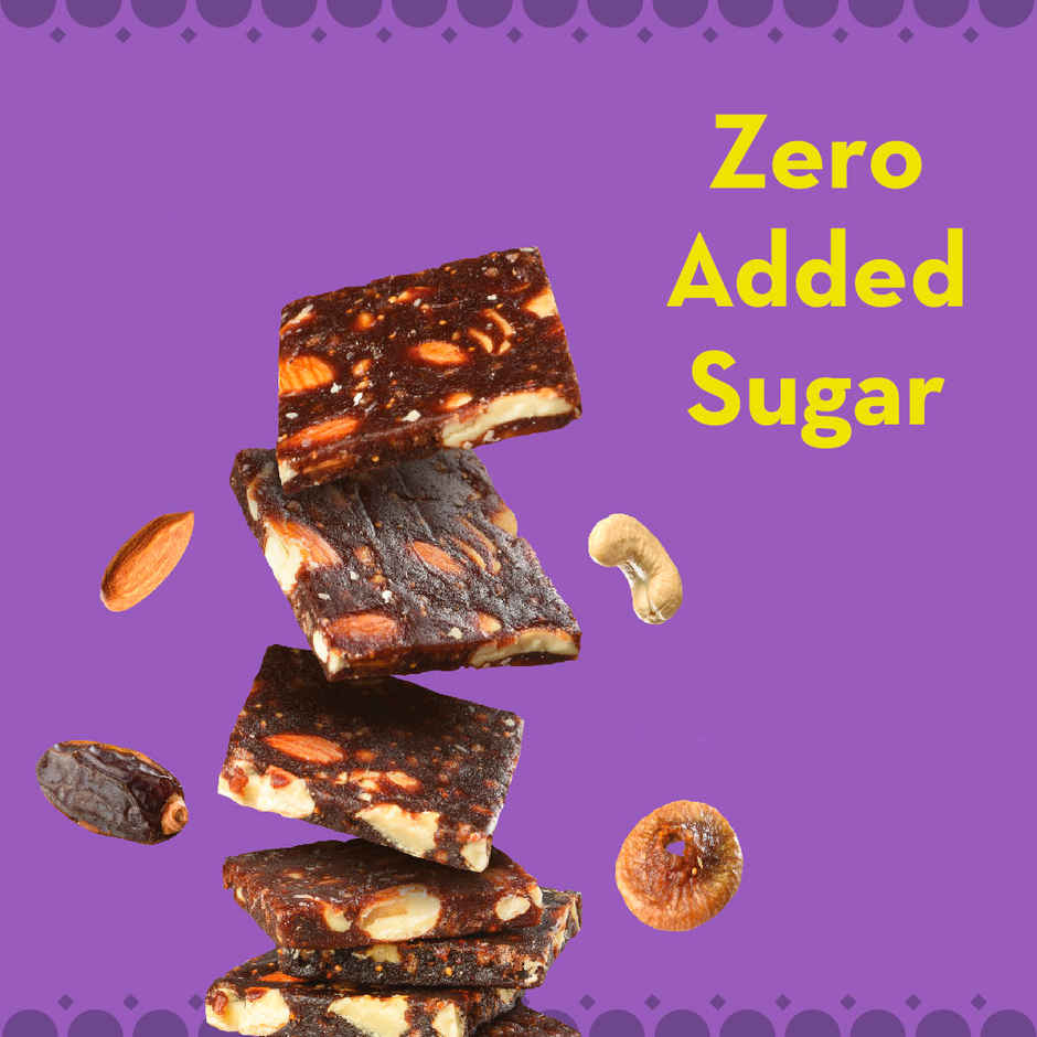 GO DESi Dry Fruit Barfi | 93% Dry Fruit | No Added Sugar