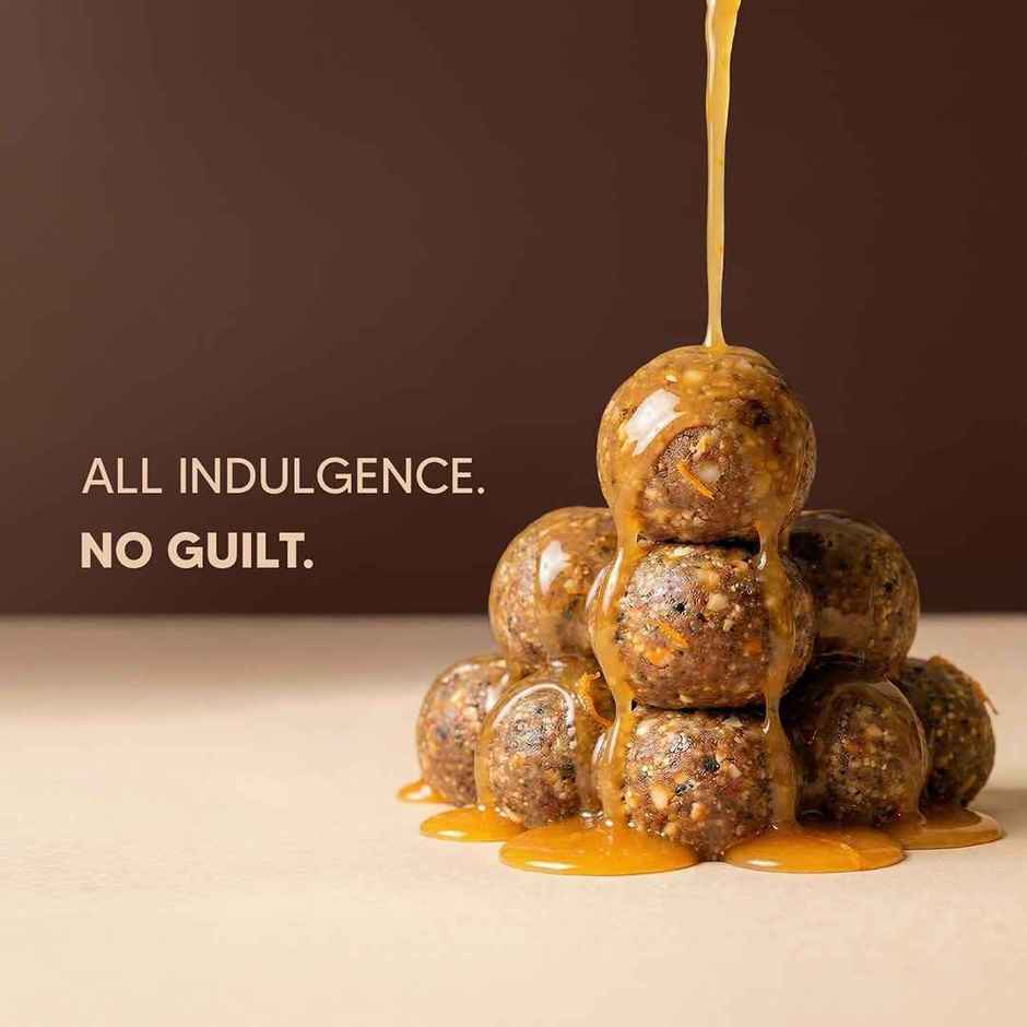 Eat Better Co Orange & Ginger Laddoos High Protein | Truly Natural