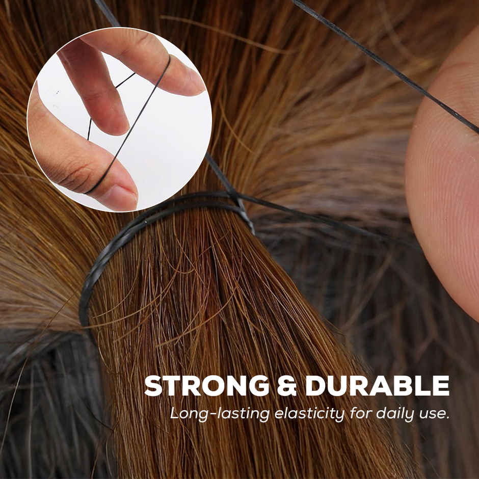 Multibrite Small Elastic Hair Ties | Black