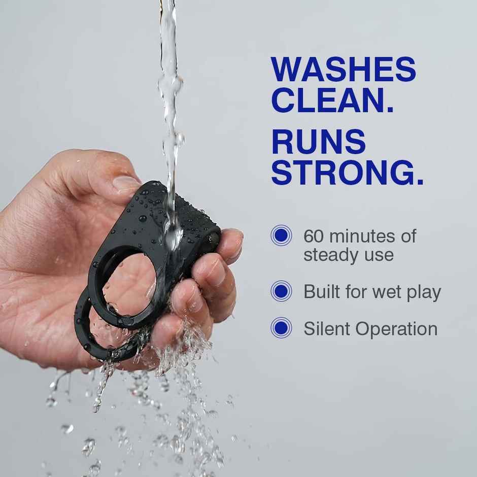 Skore Thrills Dual Strap Vibrating Ring | Compact & Convenient