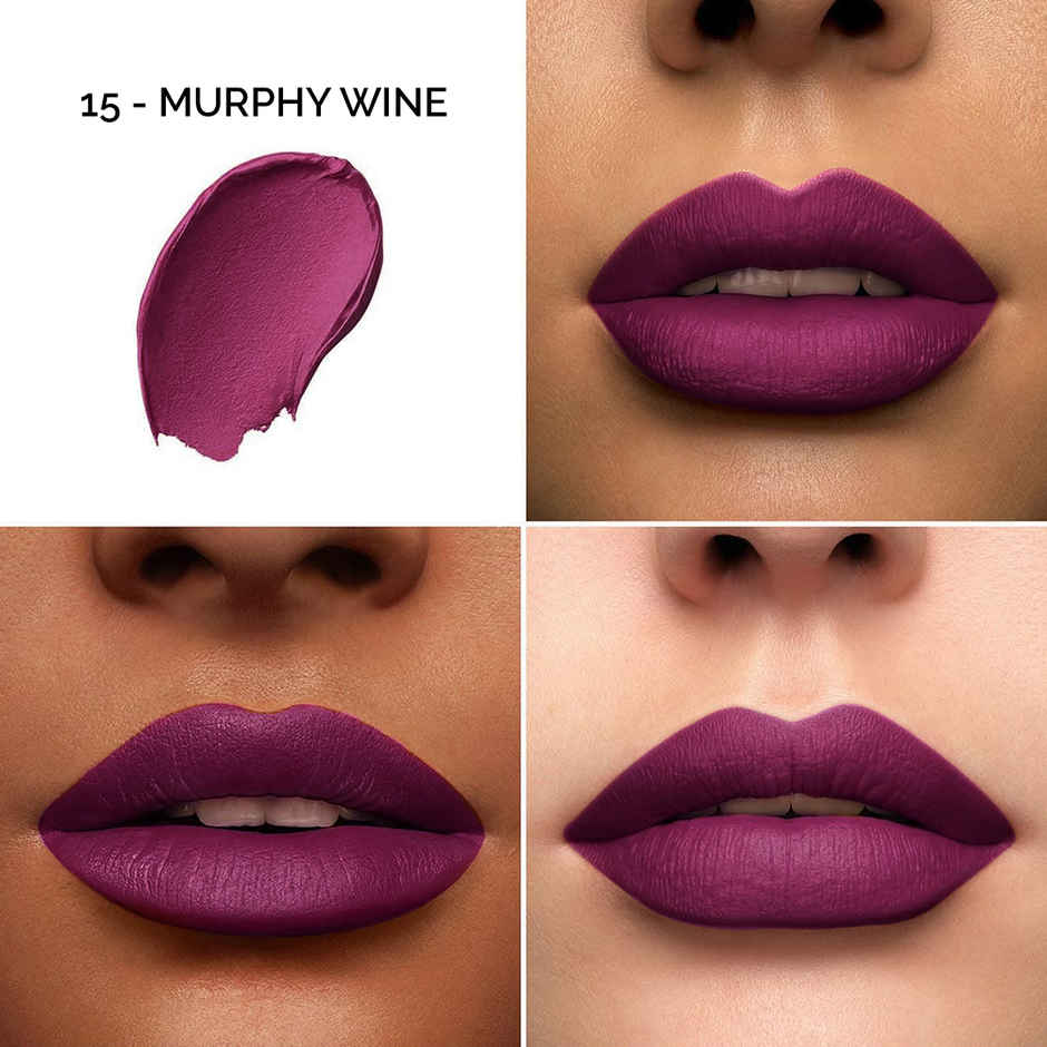 Colors Queen Color It All Non | Transfer Lip Crayon Lipstick Lip Crayon for Women | Murphy Wine