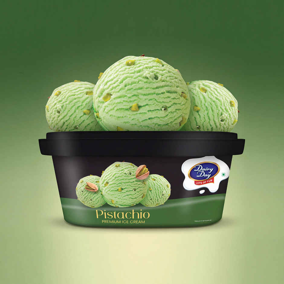 Dairy Day Pistachio Premium Ice Cream Tub