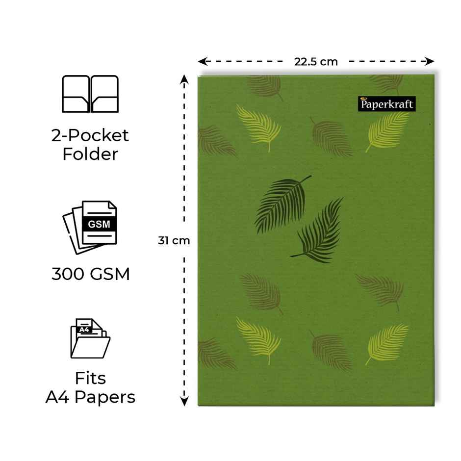 Paperkraft Folder | Assorted 310 x 225 Soft - 2270001 | Pack of 4