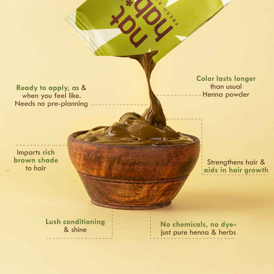 Nat Habit Ready To Apply Henna Paste