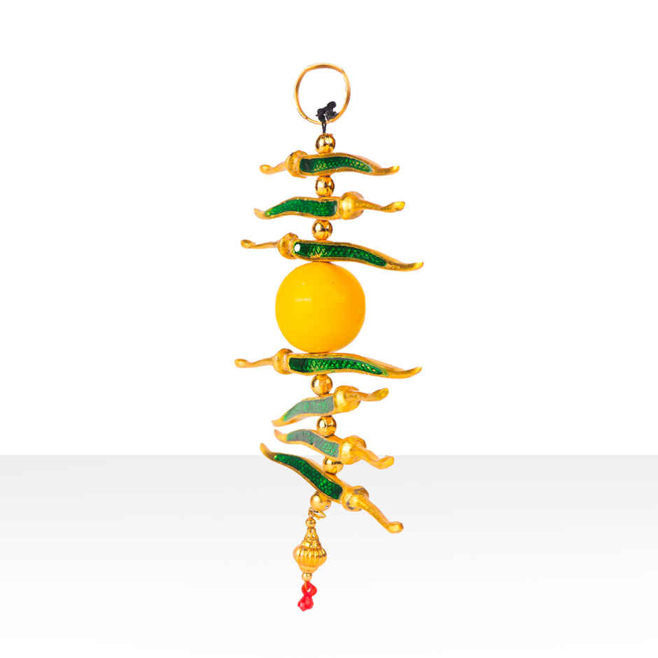 Devnidhii Nimbu Mirch Silver Plated