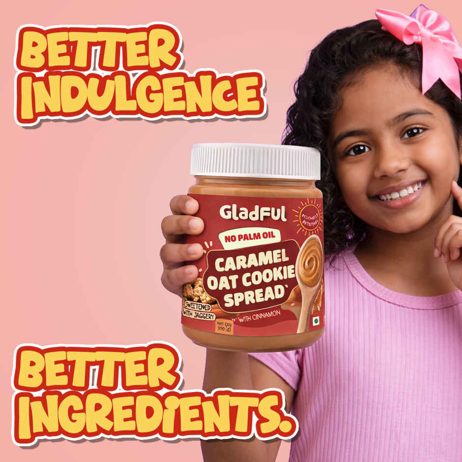 Gladful Caramel Oat Cookie Spread