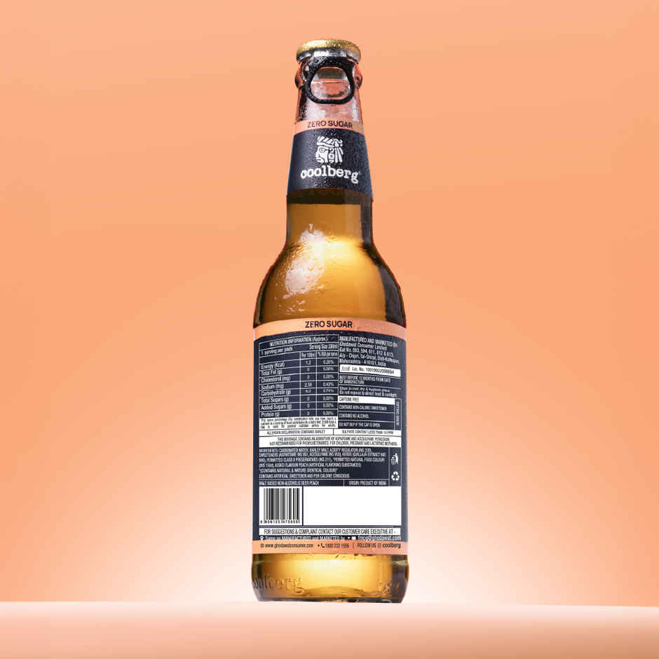 Coolberg Non Alcoholic Beer Diet Peach Combo 