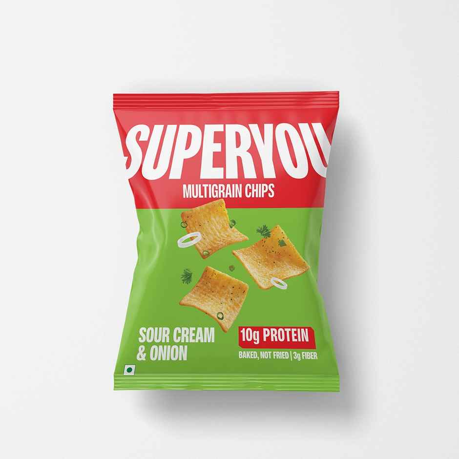SuperYou Multigrain Sour Cream & Onion Chips