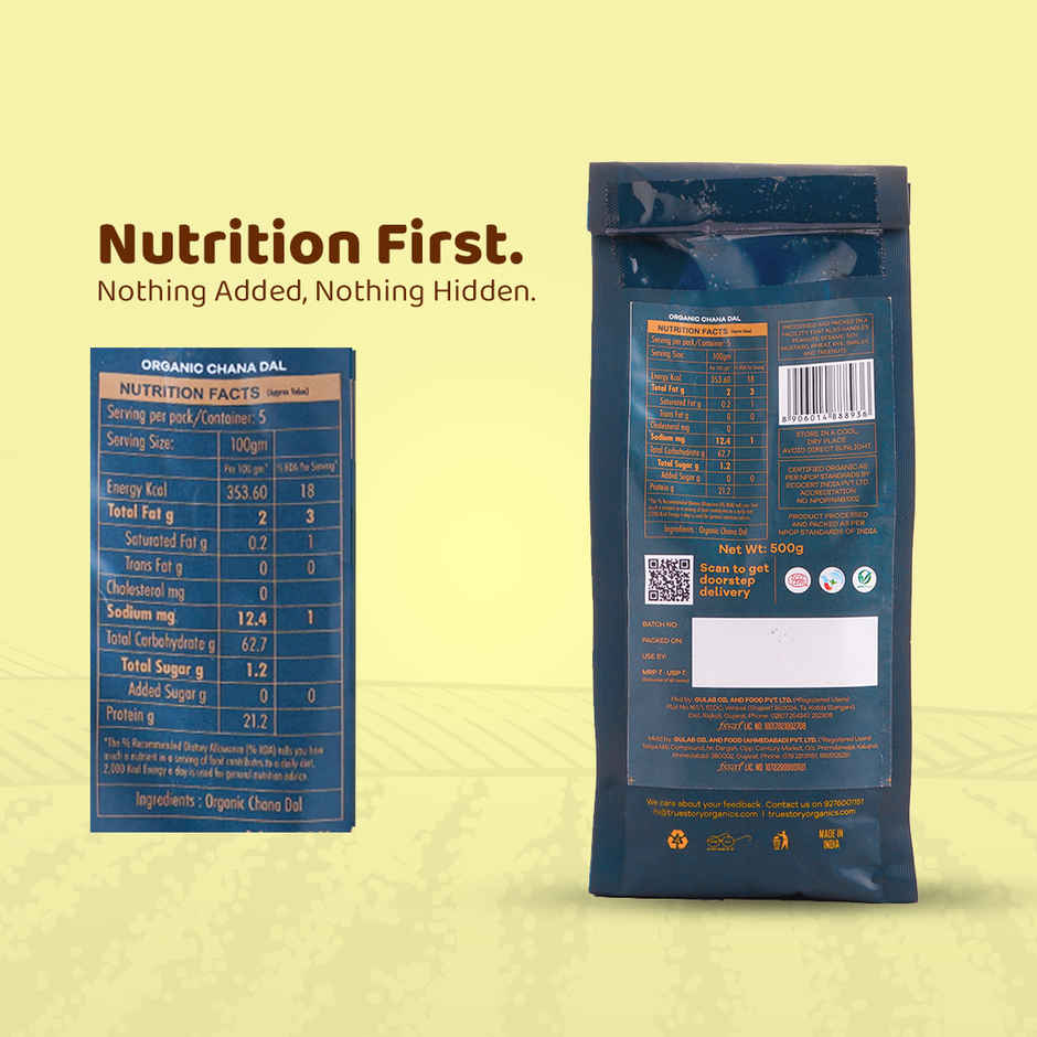 True Story Organic Chana Dal