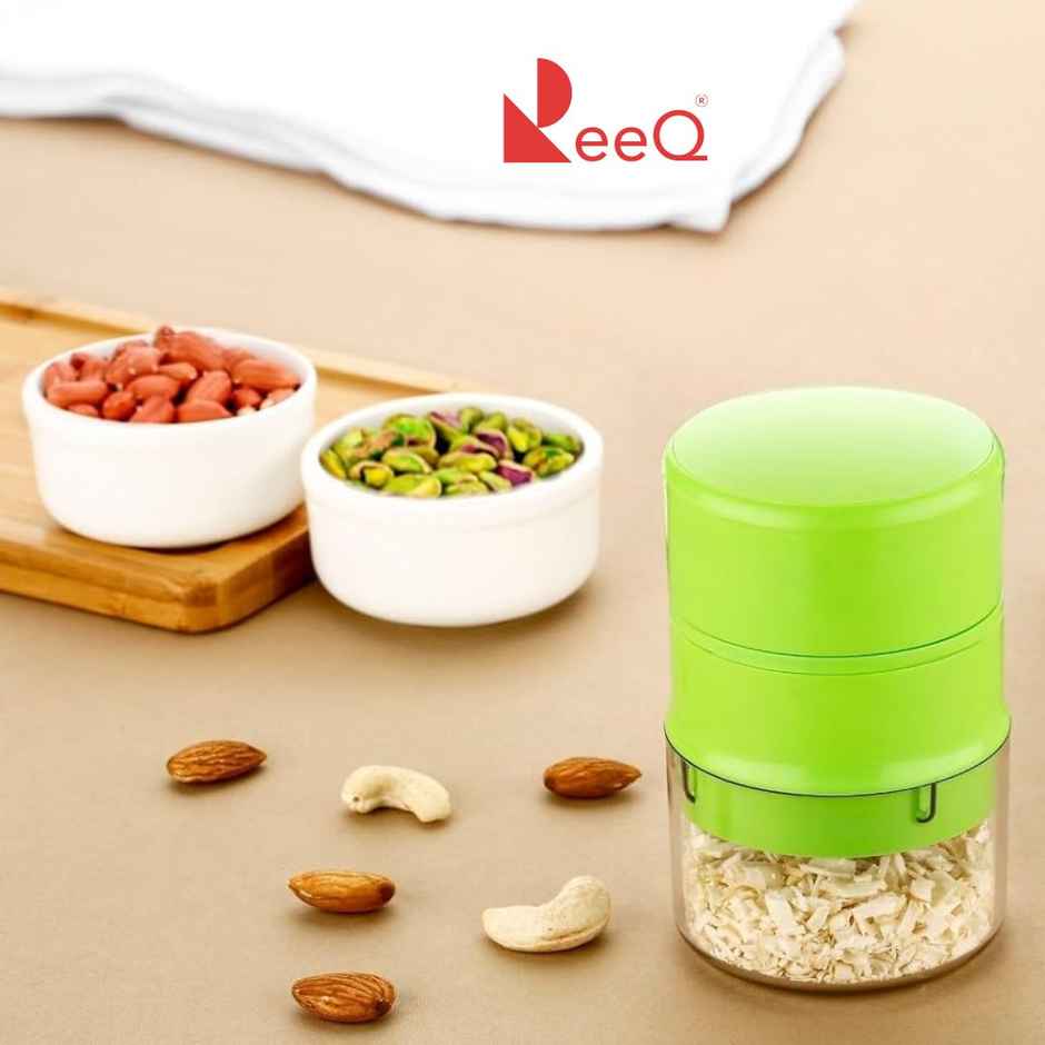 ReeQ Manual Dry Fruit Slicer | Almond, Cashew & Nut Cutter for Kitchen Use