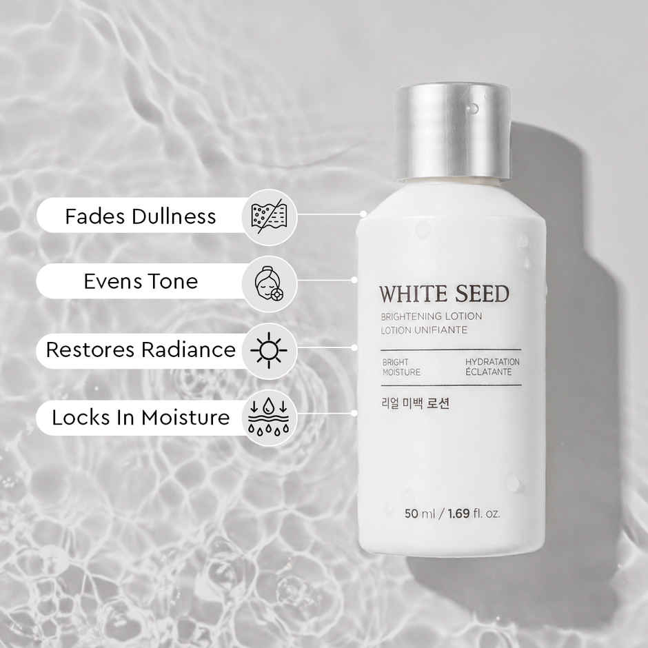 The Face Shop White Seed Brightening Lotion With Niacinamide & Polyglutamic Acid