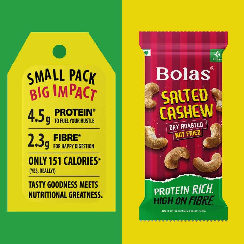 Bolas Salted Cashews | Nut Snack