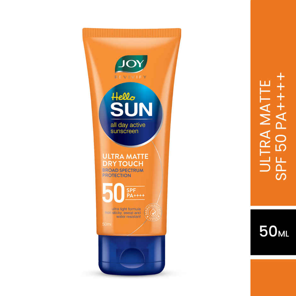JOY Revivify Hello Sun Ultra Matte Dry Touch SPF 50