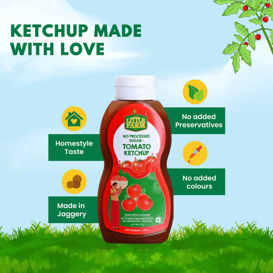 The Little Farm Co. Tomato Ketchup-Sauce | No Added Preservatives