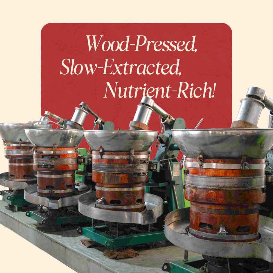 Gulab Groundnut (Peanut) Cold Pressed Oil | Bottle