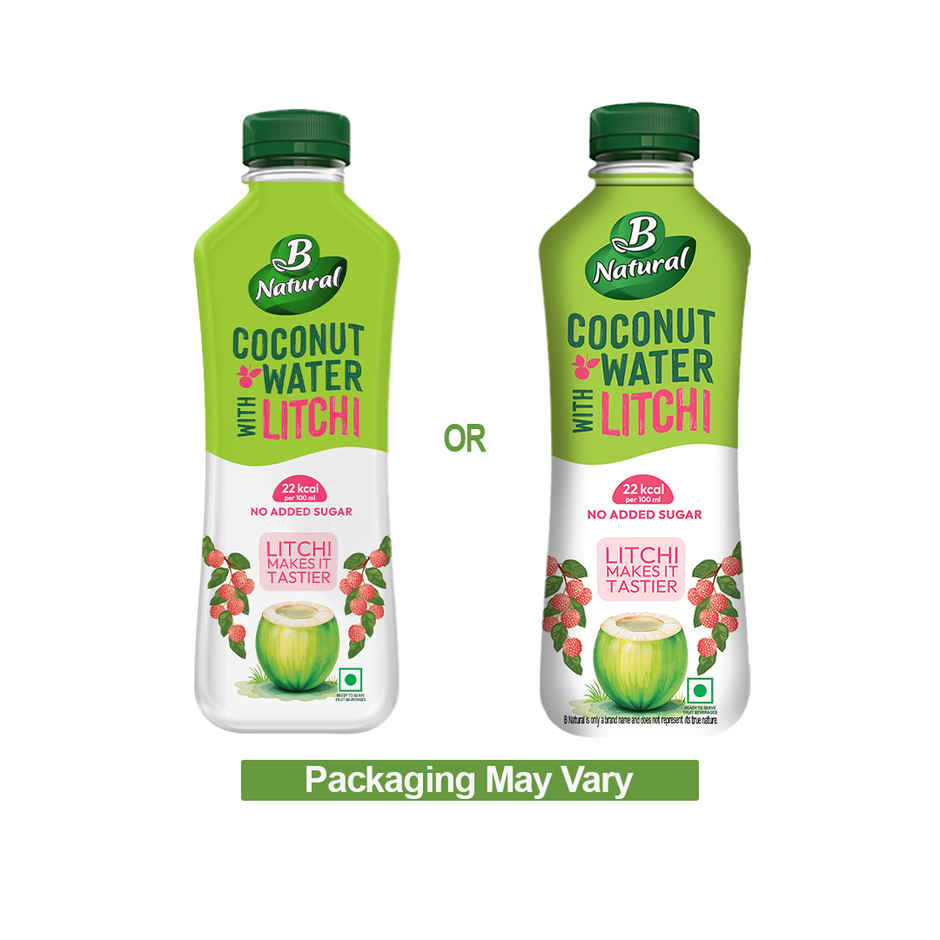 B Natural Coconut Water with Litchi