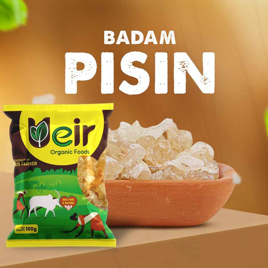 Ueir Organic Badam Pisin / Almond Gum