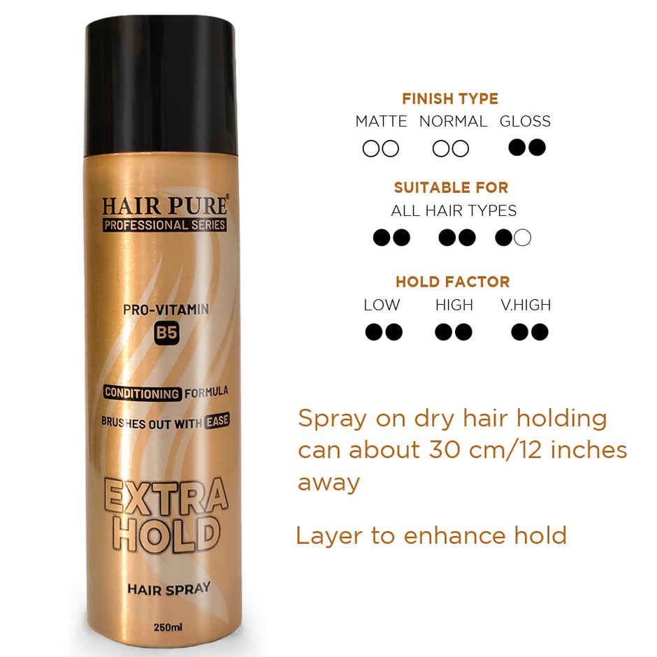 Hair Pure Hair Spray Extra Hold