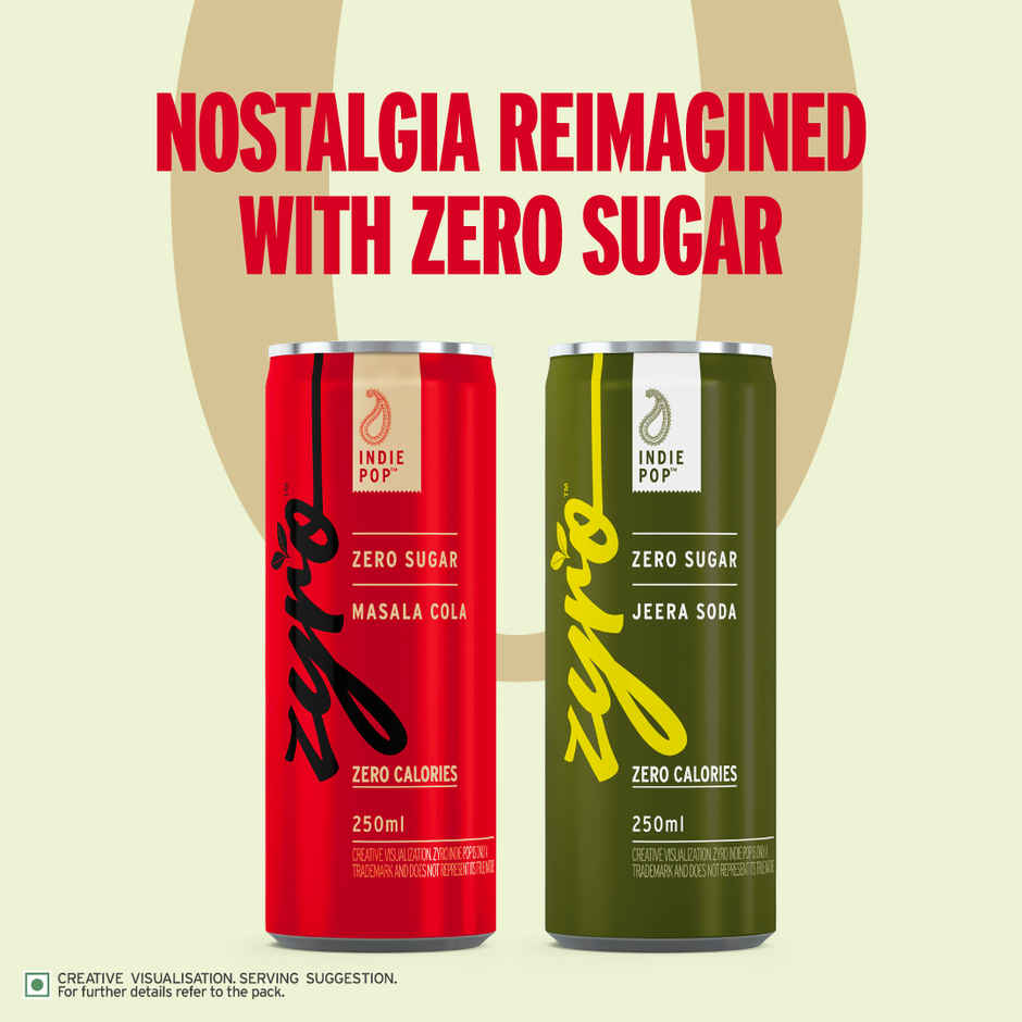 Zyro by Karan Aujla Masala Cola| Zero Sugar