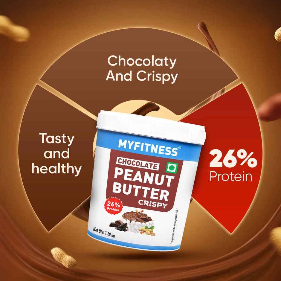 MyFitness Chocolate Peanut Butter Crispy Spread | High Protein