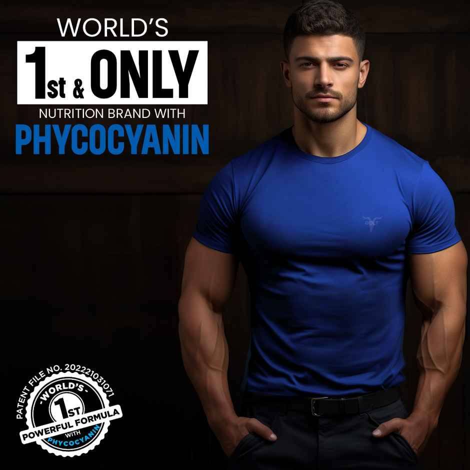 Bolt Micronised Creatine Monohydrate 3000 Powder|With Phycocyanine|Unflavored