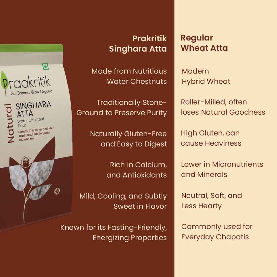 Praakritik Natural Singhara Atta