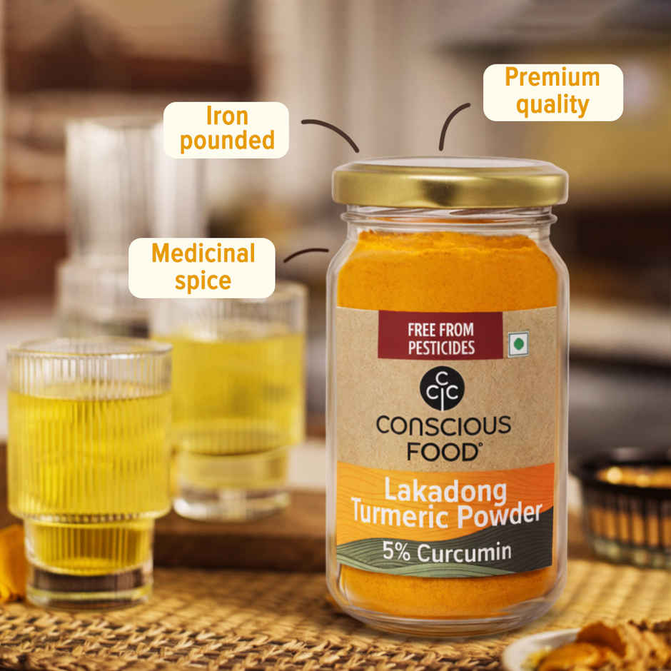 Conscious Food Turmeric Powder | High Curcumin