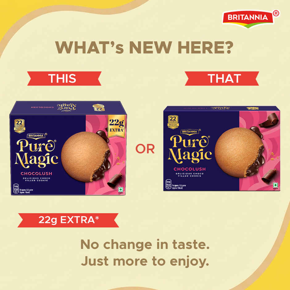 Britannia Pure Magic Chocolush Centre Fills |  Combo