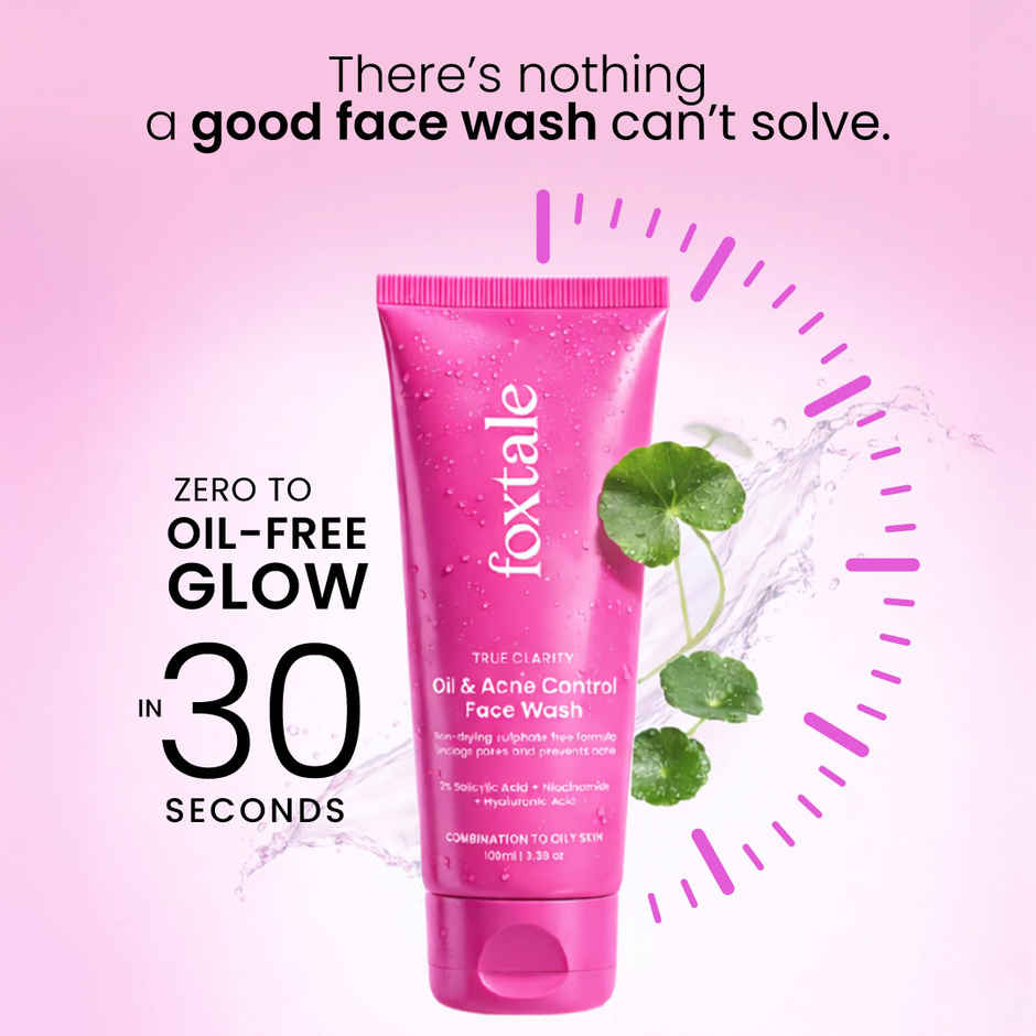 Foxtale Oil and Acne Control Face Wash