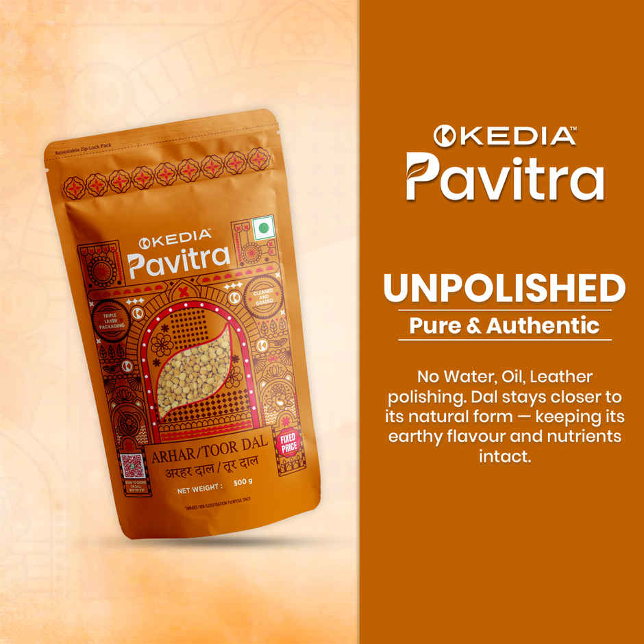 Kedia Pavitra Arhar Toor Dal