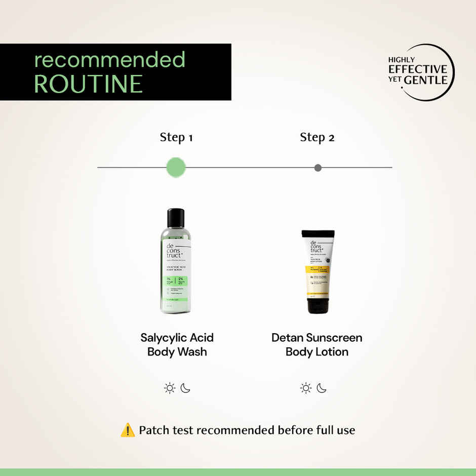 Deconstruct Salicylic Acid Body Wash | 1% Salicylic Acid + 2% Glycolic Acid