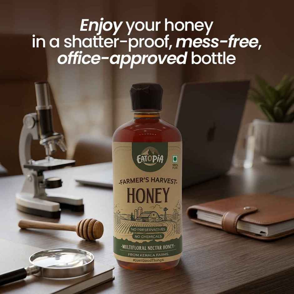 Eatopia Farmer's Harvest Honey | 100% Pure Multifloral Honey