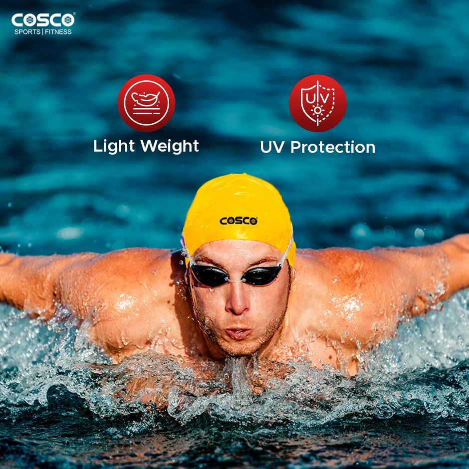 Cosco Swimming Cap (Colour May Vary)