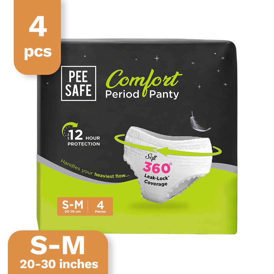 Pee Safe Comfort Period Panty (S-M)